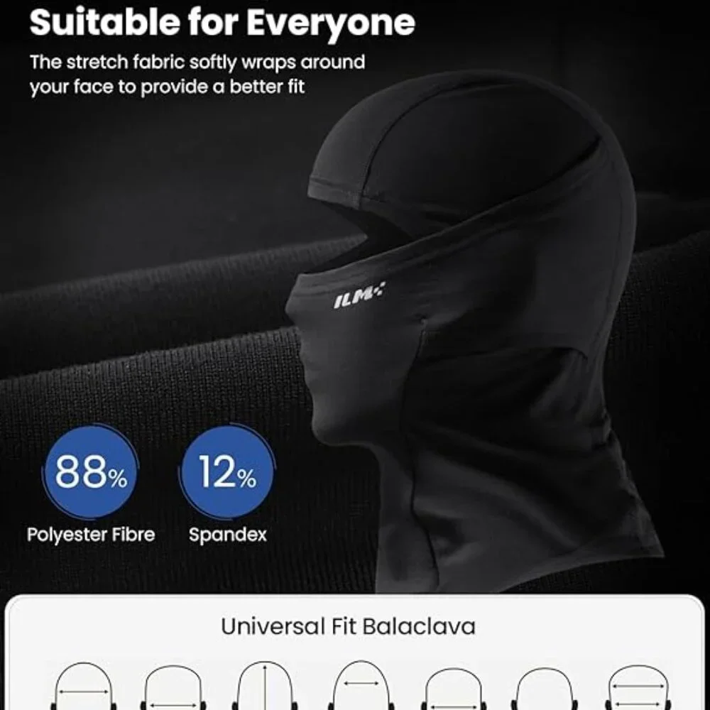 NEW! Motorcycle Balaclava Face Mask Adult Youth for Ski Model FM01